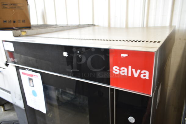 BRAND NEW! 2022 Salva 2010 KX-9+H Stainless Steel Commercial Countertop Electric Powered Convection Oven. Does Not Have Pan Rack. 208-240 Volts, 3 Phase. - Image 5 of 8