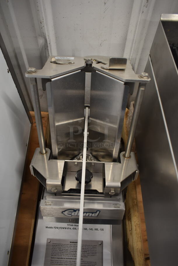 LIKE NEW! Edlund FDW-038 Titan Max-Cut Manual Metal Commercial Countertop 3/8" Dicer with Suction Cup Base. - Image 2 of 9