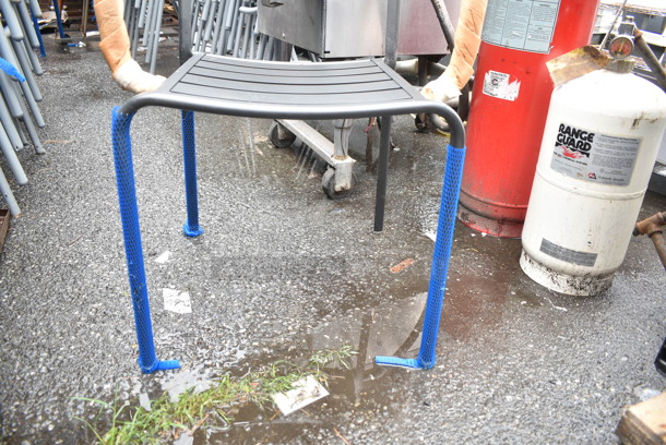 25 BRAND NEW! BFM Seating Vista Outdoor / Indoor Stackable Chair w/ Arm Rests. 25 Times Your Bid! - Image 4 of 4
