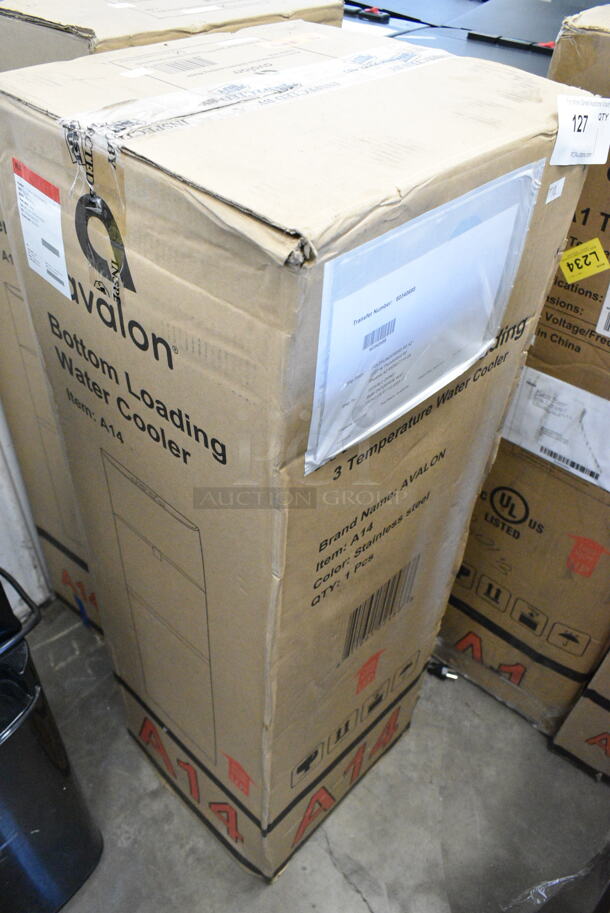 LIKE NEW! Avalon A14 Stainless Steel Bottom Loading Water Cooler. 115 Volts, 1 Phase. - Image 2 of 3