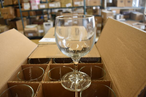 48 BRAND NEW IN BOX! Five Points Tableware Wine Glasses. 3x3x5.5. 48 Times Your Bid!