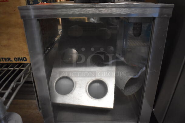 Metal Commercial Countertop Electric Powered Ice Shaver for Sno Cones. 115 Volts, 1 Phase. 15x25x29. Tested and Working! - Image 7 of 7