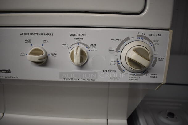 Kenmore Model 417.94812301 Stacked Washer and Dryer. 120/240 Volts. 27x28.5x74 - Image 5 of 11