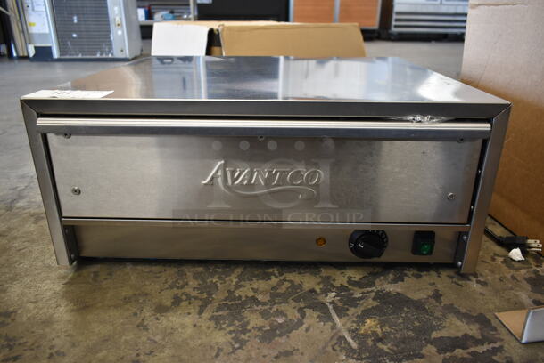 BRAND NEW SCRATCH AND DENT! Avantco 177BW32 Stainless Steel Commercial Countertop Single Drawer Bun Warmer. 120 Volts, 1 Phase. Tested and Working! - Image 2 of 4