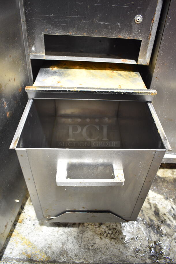 Gold Medal 2229EDS Stainless Steel Commercial Floor Style Popcorn Machine and Merchandiser. 120/208-240 Volts.  - Image 8 of 10