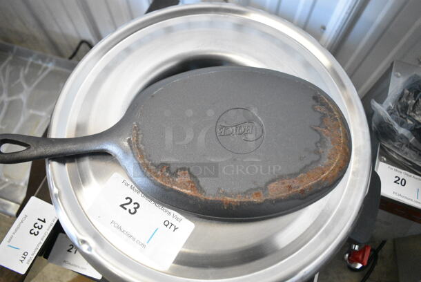 2 BRAND NEW SCRATCH AND DENT! Choice Cast Iron Skillet. 2 Times Your Bid!  - Image 4 of 7