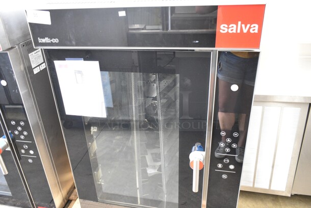 BRAND NEW! 2022 Salva 2010 KX-9+H Stainless Steel Commercial Countertop Electric Powered Convection Oven. Does Not Have Pan Rack. 208-240 Volts, 3 Phase. - Image 2 of 8