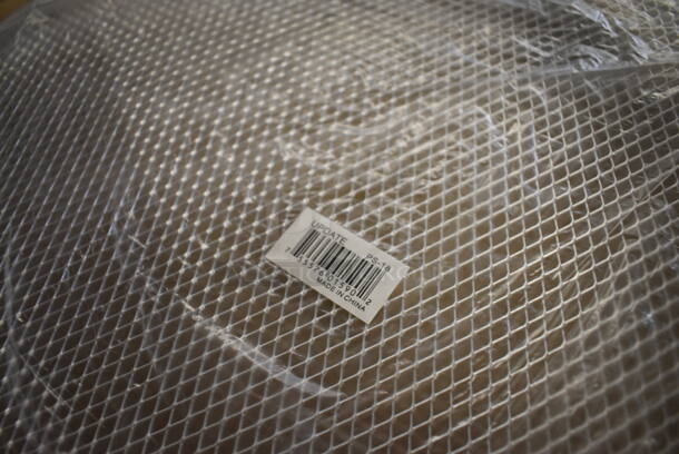 8 BRAND NEW IN BOX! Update Model PS-18 Metal Mesh Round Pizza Pans. 18x18. 8 Times Your Bid! - Image 3 of 4