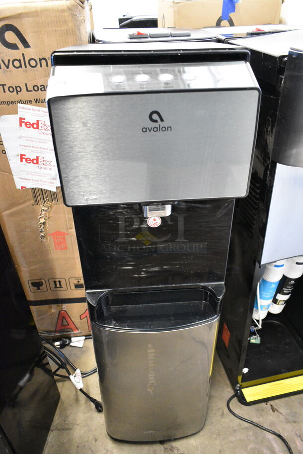 LIKE NEW! Avalon A14 Stainless Steel Bottom Loading Water Cooler. 115 Volts, 1 Phase. Tested and Working! - Image 1 of 6