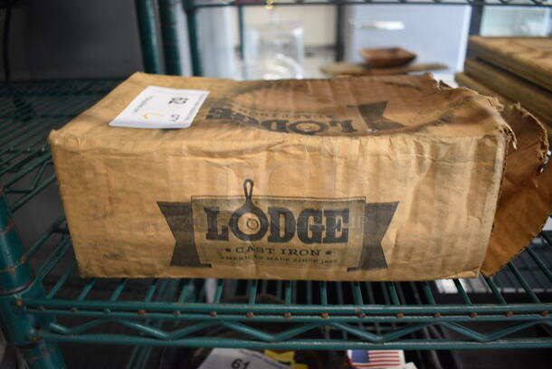 6 BRAND NEW IN BOX! Lodge Cast Iron Skillets. 10x6.5x1.5. 6 Times Your Bid!  - Image 4 of 4