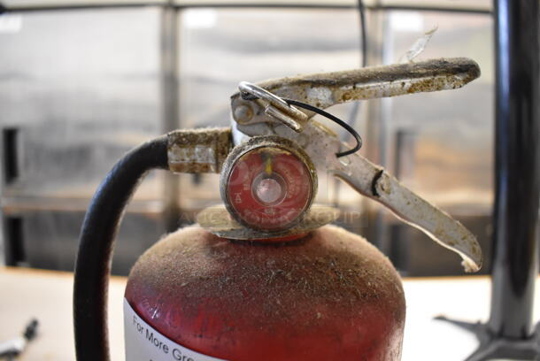 Amerex Dry Chemical Fire Extinguisher. 5x5x20. Buyer Must Pick Up - We Will Not Ship This Item.  - Image 4 of 4