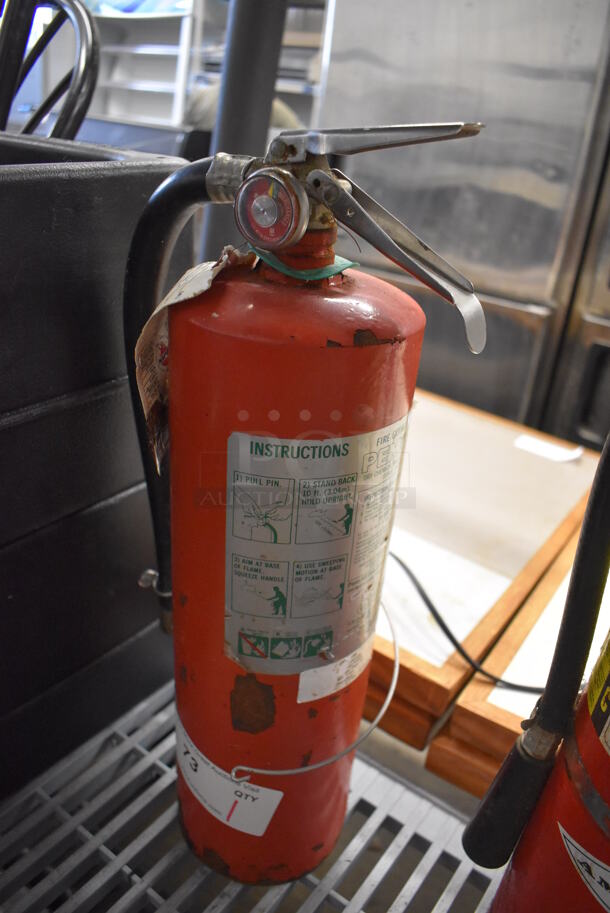 Fire Extinguisher. 5x5x20. Buyer Must Pick Up - We Will Not Ship This Item.  - Image 2 of 3