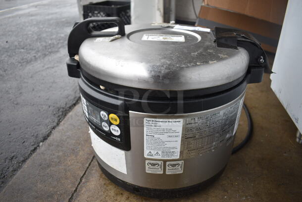 Tiger Model JIW-G541 Stainless Steel Rice Cooker. 208 Volts, 1 Phase. 19x17x17