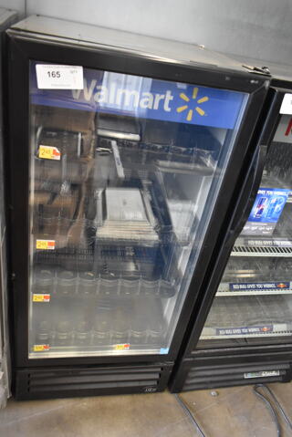 2020 IDW G-10-N-3-3-4-B-5 Metal Commercial Single Door Reach In Cooler Merchandiser w/ Poly Coated Racks. 115 Volts, 1 Phase. Tested and Working!