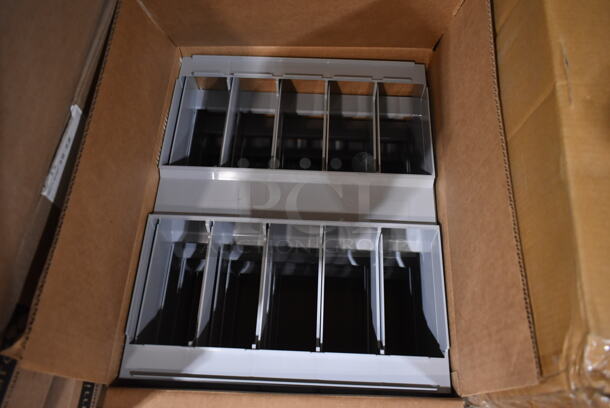 2 Boxes of 5 BRAND NEW! Cambro CSDDC5151 16 1/3" x 20 1/2" x 3 3/8" Dome Drying Cradle for Camshelving® Premium, Elements, and Elements XTRA Series. 2 Times Your Bid! - Image 5 of 6