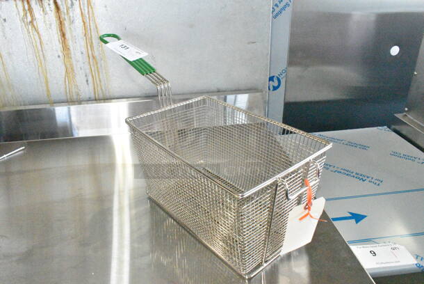 4 BRAND NEW SCRATCH AND DENT! Items Including 3698030024 Frymaster 8030024 16 3/4" x 8 3/4" x 6" Twin Size Fryer Basket, 3698030437 Frymaster 8030437 8" x 12 5/8" x 7" Dual Fryer Basket, 3698030306 Frymaster 8030306 15 7/8" x 7 5/8" x 7 3/8" Twin Size Fryer Basket, 3698030304 Frymaster 8030304 16 3/4" x 8 3/4" x 6" Twin Size Fryer Basket. 4 Times Your Bid!  - Image 5 of 10
