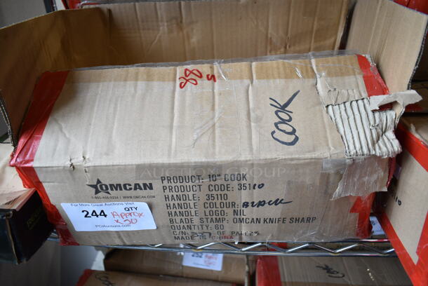 50 SHARPENED Stainless Steel Knives Including Chef Knives. 50 Times Your Bid!  - Image 4 of 8