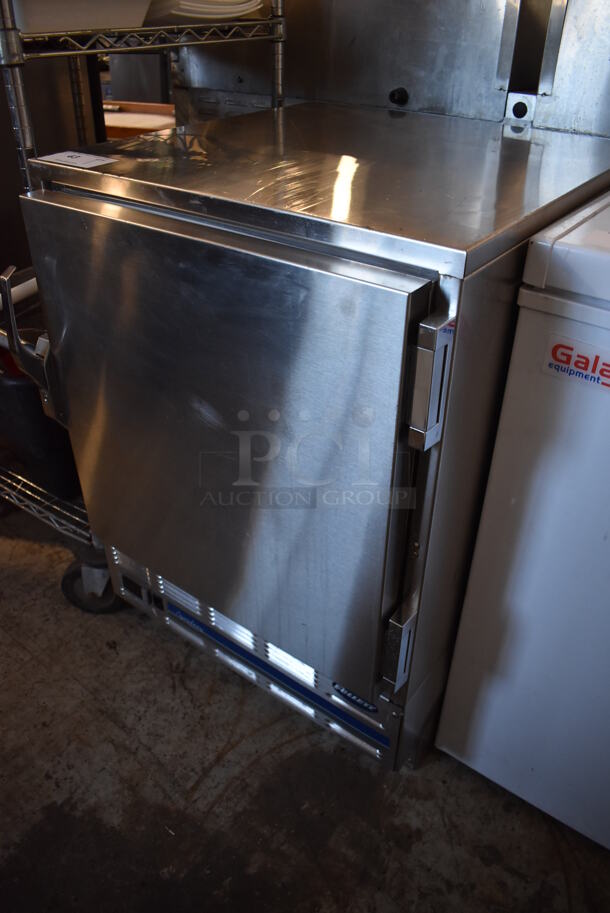 Follett REF5 Stainless Steel Commercial Undercounter Single Door Cooler. 115 Volts, 1 Phase. 24x28x34. Tested and Working! - Image 3 of 6