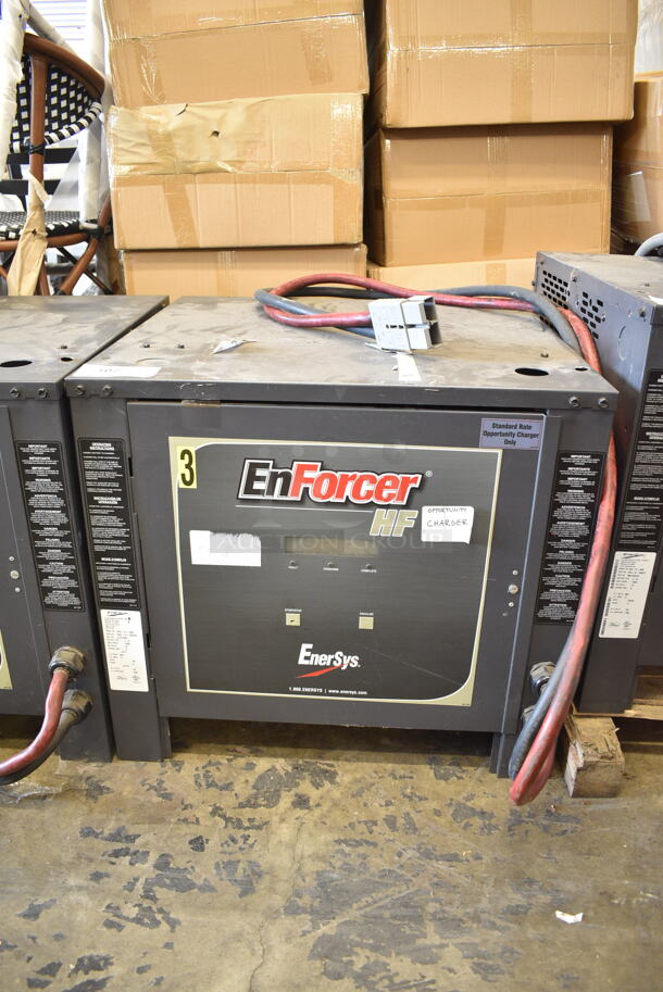 Enersys EH3-18-1600 Enforcer Ferro Metal Battery Charger. 480 Volts, 3 Phase.  - Image 1 of 4