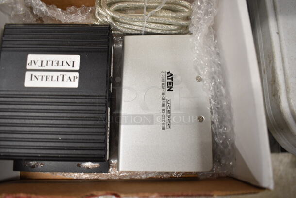 Intelitap Unit and 2 Port USB. 5x3x1, 6x4x1.5 - Image 4 of 4