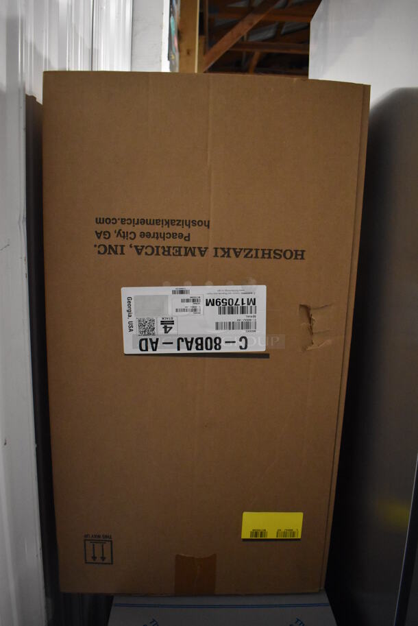 BRAND NEW SCRATCH AND DENT! 2022 Hoshizaki C-80BAJ-AD Stainless Steel Commercial Self Contained Undercounter Cubelet Ice Machine. 115-120 Volts, 1 Phase. 15x21x32. Tested and Working! - Image 8 of 8