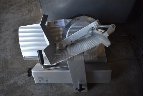 2015 Bizerba Model GSP V Stainless Steel Commercial Countertop Meat Slicer. 120 Volts, 1 Phase. 29x23x24. Tested and Does Not Power On