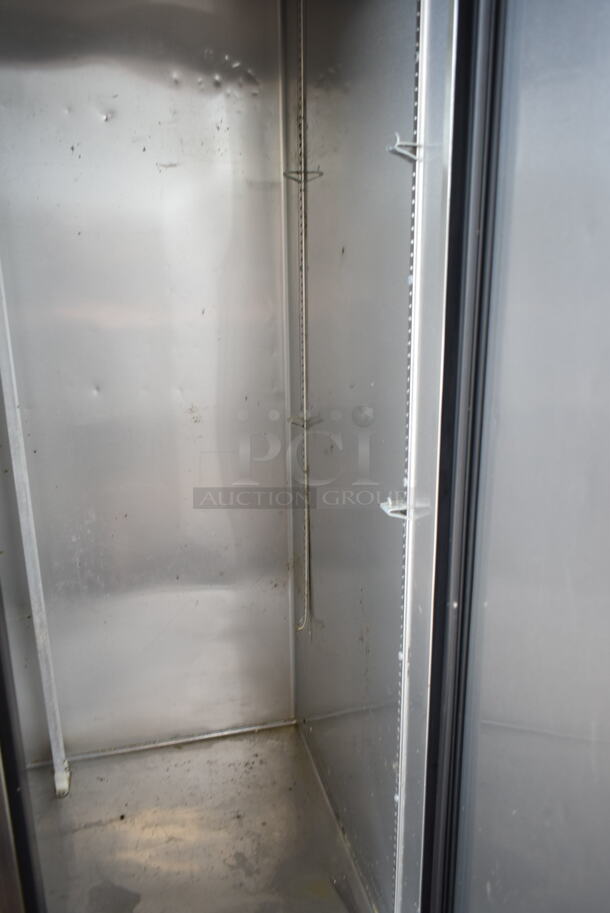 2017 True T-35-HC Stainless Steel Commercial 2 Door Reach In Cooler on Commercial Casters. 115 Volts, 1 Phase. Cannot Test - Unit Trips Breaker - Image 5 of 7