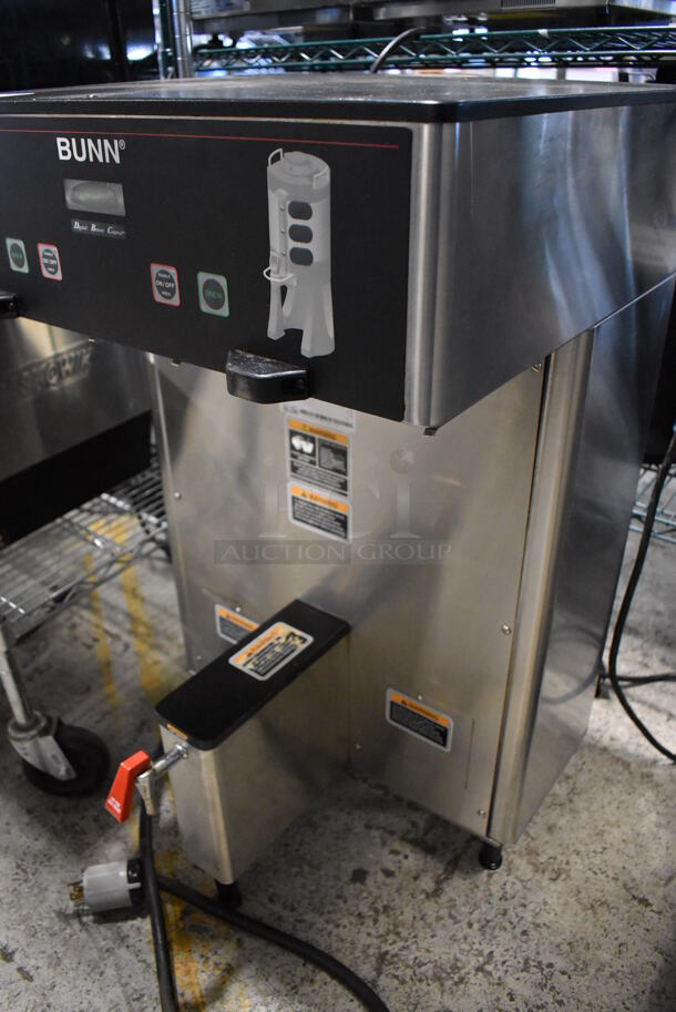2011 Bunn DUAL TF DBC Stainless Steel Commercial Countertop Dual Coffee Machine w/ Hot Water Dispenser. 120/240 Volts, 1 Phase. 22x23x36 - Image 3 of 5