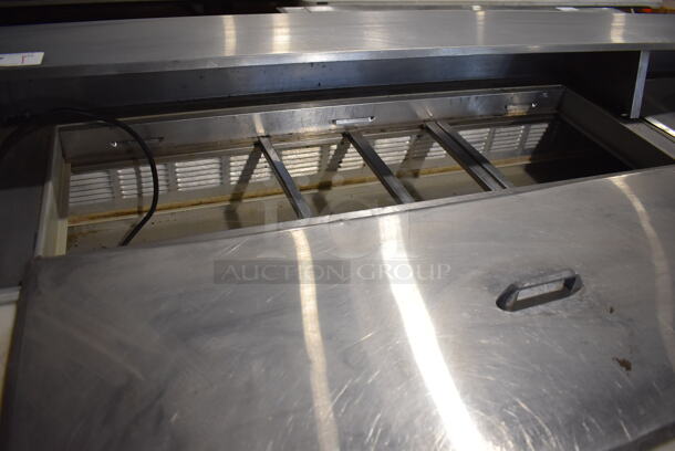 Beverage Air SP72-18C Stainless Steel Commercial Prep Table on Commercial Casters. 115 Volts, 1 Phase. 72x34x42. Tested and Working! - Image 6 of 12