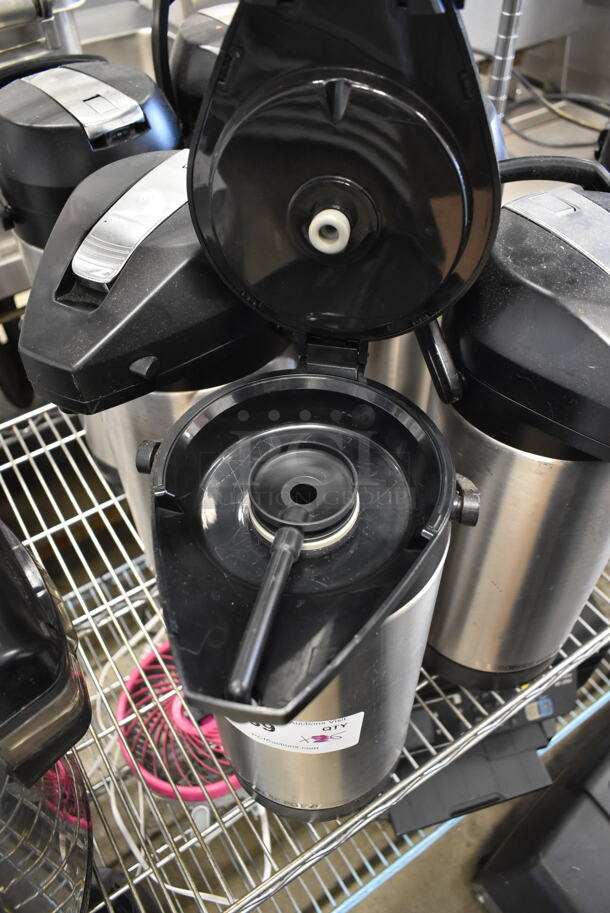 6 Stainless Stee Air Pots. 6 Times Your Bid! - Image 4 of 4