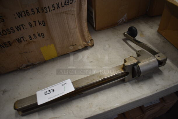 Metal Commercial Can Opener. 9x4x19 - Image 1 of 3