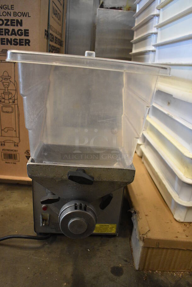Olde Tyme Model PN1 Stainless Steel Commercial Countertop Nut Grinder. 115 Volts, 1 Phase. 11x21x21. Tested and Working! - Image 4 of 6