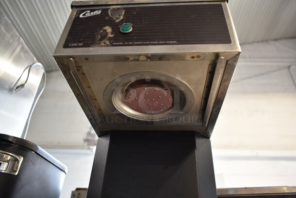 Curtis CAFE0AP10A000 Stainless Steel Commercial Countertop Coffee Machine. 120 Volts, 1 Phase.  - Image 4 of 6