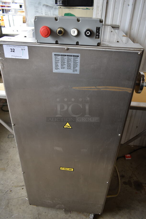 Ostali Taglerina Orizzontale Metal Commercial Floor Style Reversible Dough Sheeter on Commercial Casters. 400 Volts, 3 Phase. - Image 4 of 9