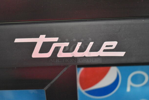 2021 True GDM-41SL-48-HC-LD Metal Commercial 2 Door Reach In Cooler Merchandiser w/ Poly Coated Racks. 115 Volts, 1 Phase. Tested and Working! - Image 3 of 6