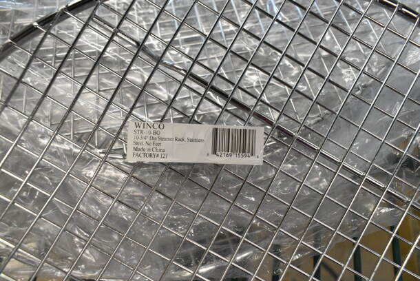 10 BRAND NEW SCRATCH AND DENT! Winco STR-10-BO Metal 10-3/4" Steamer Rack. 10 Times Your Bid!  - Image 4 of 4