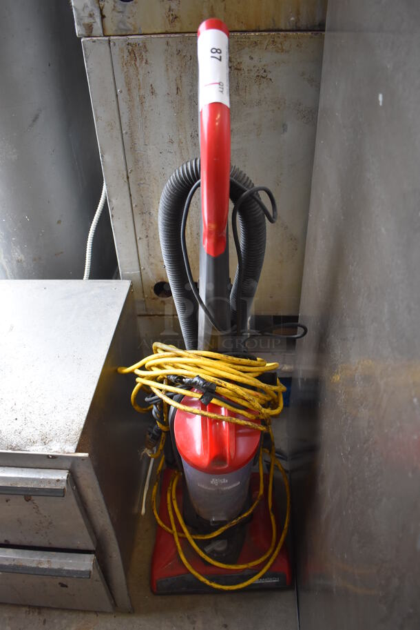 Dirt Devil Vacuum Cleaner. 13.5x13.5x44. Tested and Working! - Image 1 of 4