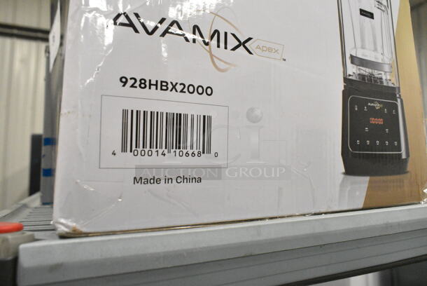 BRAND NEW SCRATCH AND DENT! AvaMix 928HBX2000 64 oz. 3 1/2 hp Programmable Commercial Blender with Touchpad and Sound Enclosure. 120 Volts, 1 Phase. Tested and Working! - Image 3 of 3