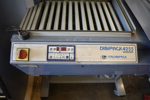 Italdibipack Dibipack 4255 EV Evolution Metal Commercial Floor Style Wrapping Station on Commercial Casters. 220 Volts.  - Image 4 of 9