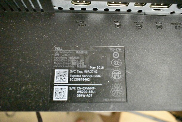 5 Various Items Including Dell Monitor, Dell U2417H Monitor, BRAND NEW SereneLife SLBKBLU28 Bicycle, Sony WH-CH520 Headphones, Box of Barcode Scanners. 5 Times Your Bid!  - Image 7 of 12