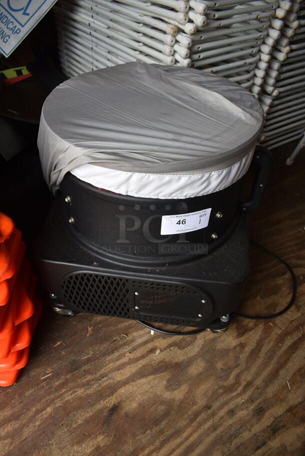 FJ2-35C Air Blower on Commercial Casters. 110-120 Volts, 1 Phase. (outside shed) - Image 1 of 6