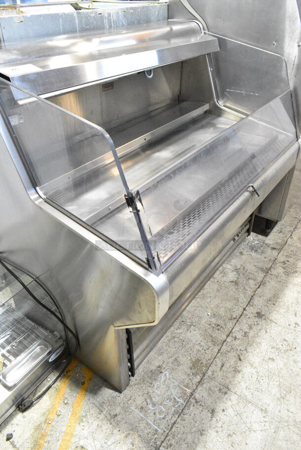 True THAC-48 Stainless Steel Commercial Floor Style Horizontal Open Grab N Go Merchandiser. 115 Volts, 1 Phase. Tested and Powers On But Does Not Get Cold - Image 2 of 5
