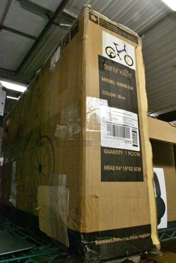 5 Various Items Including Dell Monitor, Dell U2417H Monitor, BRAND NEW SereneLife SLBKBLU28 Bicycle, Sony WH-CH520 Headphones, Box of Barcode Scanners. 5 Times Your Bid!  - Image 8 of 12