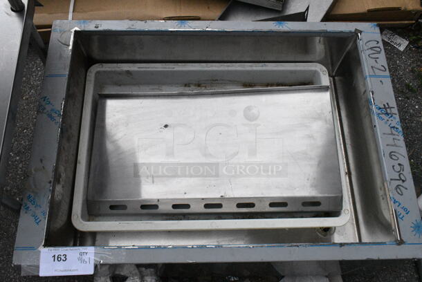 Advance Tabco CPU-2 Stainless Steel Commercial Ice Cooled Serving Counter.  - Image 2 of 4