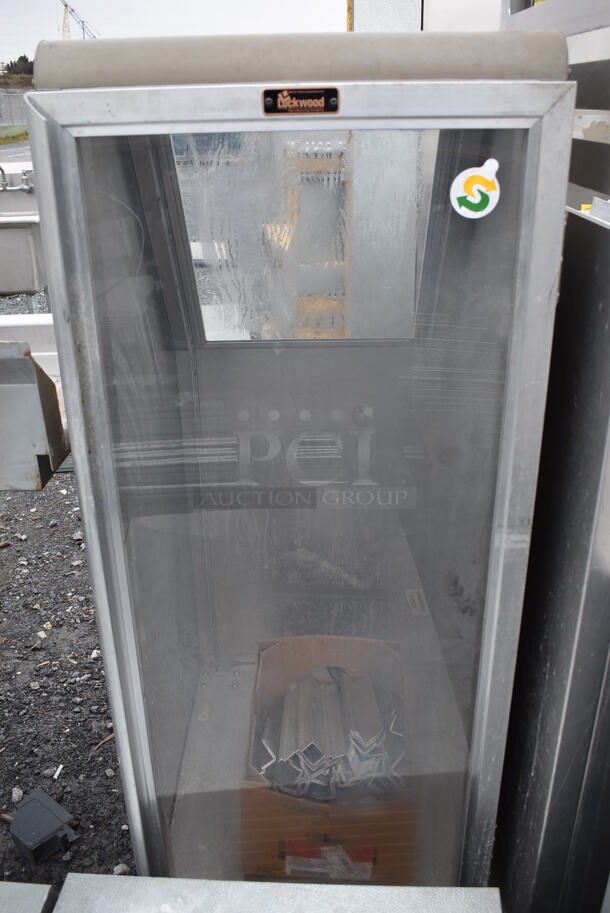 Lockwood Metal Commercial Enclosed Pan Transport Rack on Commercial Casters. 22x30x57 - Image 4 of 5