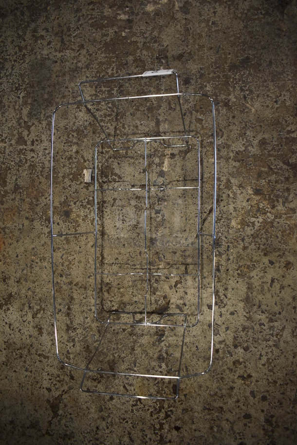 ALL ONE MONEY! Lot of 19 Metal Chafing Dish Frames. 12.5x23x9 - Image 3 of 4