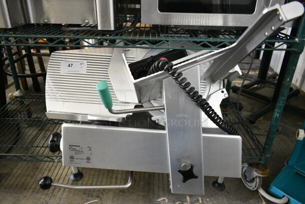 2018 Bizerba GSP H Metal Commercial Countertop Meat Slicer. 120 Volts, 1 Phase. Tested and Working!  - Image 1 of 6