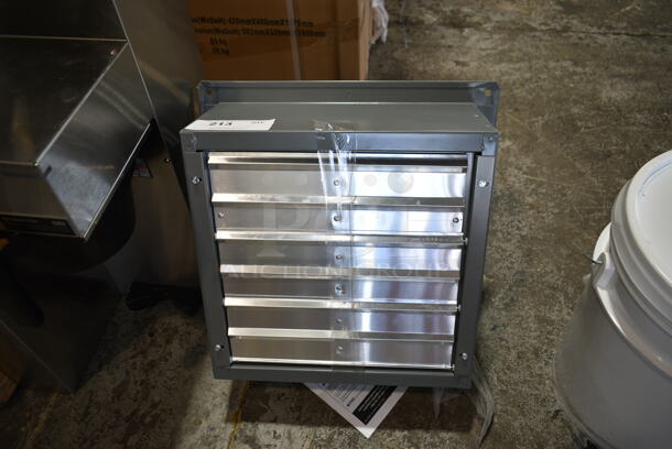 BRAND NEW SCRATCH AND DENT! Canarm S12-E1 12" 1-Speed Standard Wall Exhaust Fan S12-E1 - 1640 CFM, 1625 RPM, 115V, 1 Phase - Image 3 of 6