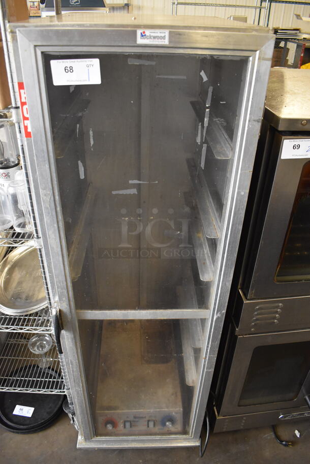Lockwood Metal Heated Holding Cabinet on Commercial Casters. 23x30x72. Tested and Working! - Image 1 of 6