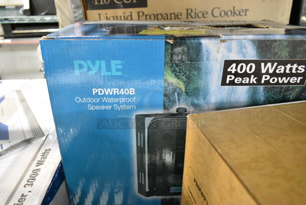 7 IN ORIGINAL BOX! Items Including Heritage HTG138 Mono Block Mosfet Amplifier, Lifepro Red Light Foot and Ankle Therapy, Pyle PBWMP185 Portable Bluetooth Speaker, Pyle PHCD22 Portable Cd Player Bluetooth Boombox Speaker Am/fm Stereo Radio & Audio Sound, Pyle PDWR40B Home Waterproof Outdoor, PLMRA830BT Waterproof Bluetooth Amplifier, NCSBS3S45 Metal Baking Pans. 7 Times Your Bid!  - Image 6 of 8